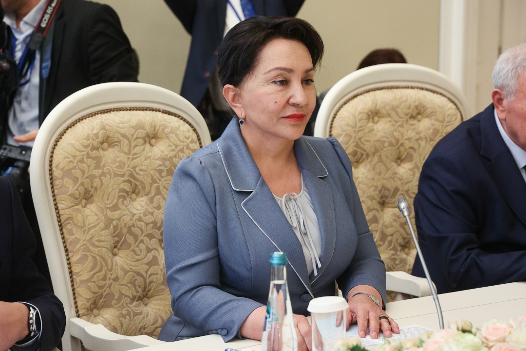 Состоялась встреча Председателя Совета Федерации Валентины Матвиенко с Председателем Сената Олий Мажлиса Республики Узбекистан Танзилой Нарбаевой
