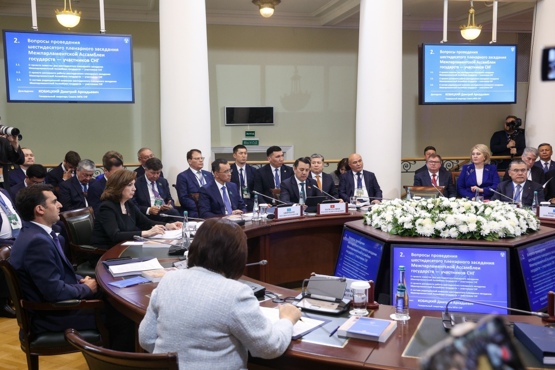 Валентина Матвиенко провела в Санкт-Петербурге заседание Совета МПА СНГ
