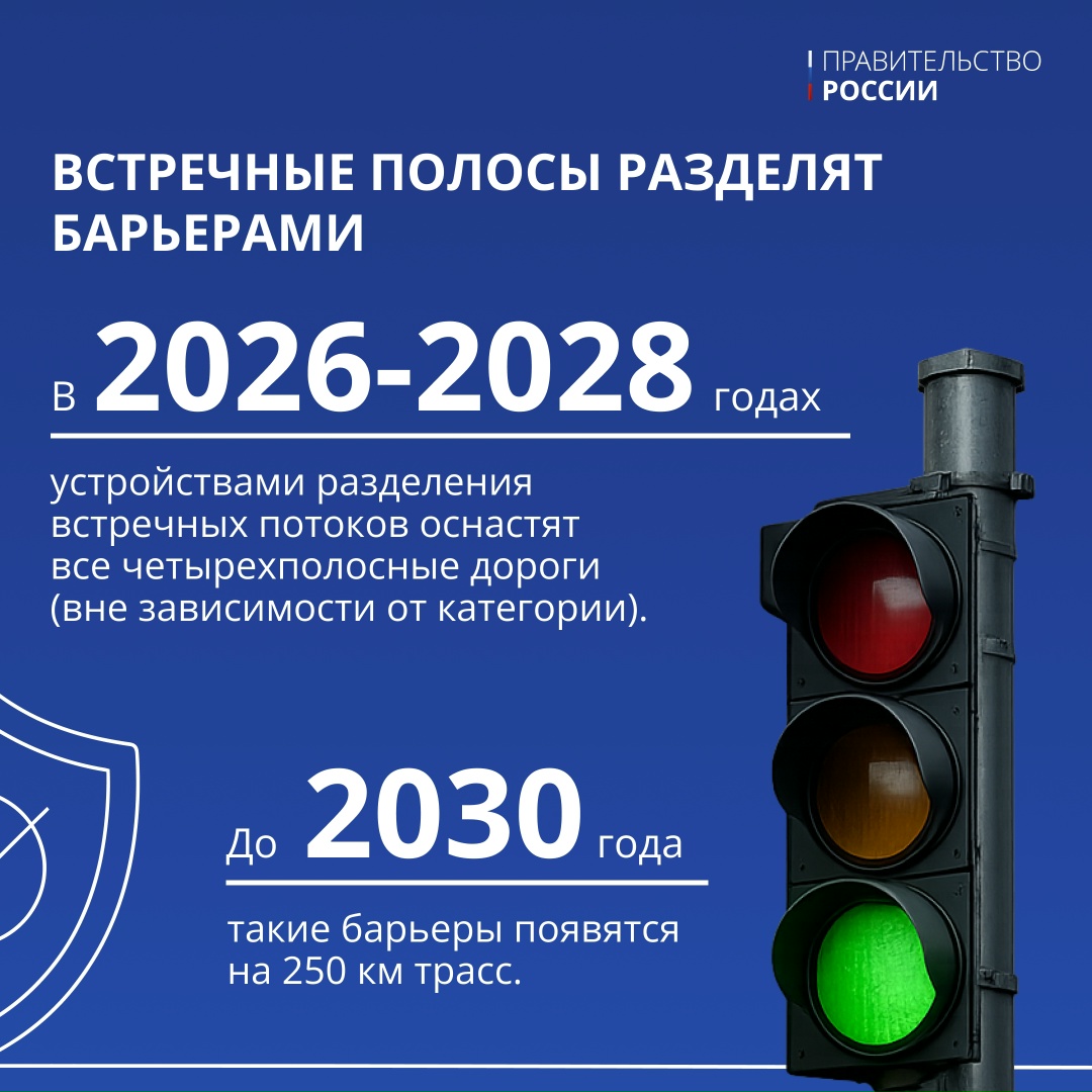 Безопасность на дорогах — одно из приоритетных направлений работы Правительства
