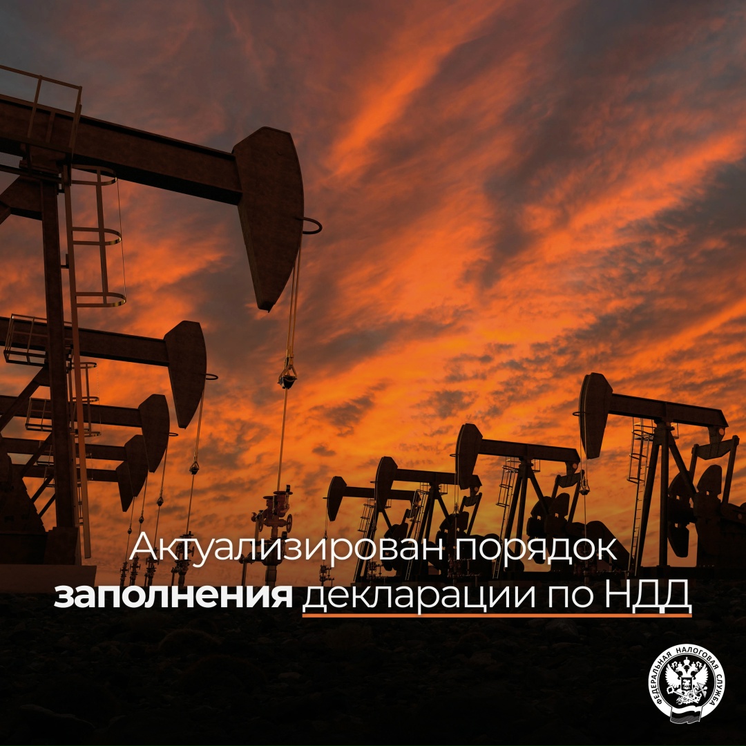 Актуализирован ( порядок заполнения декларации по налогу на дополнительный доход от добычи углеводородного сырья (НДД)