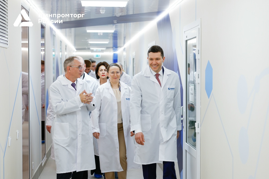 ️ Антон Алиханов принял участие в открытии нового производства фармсубстанций «АФС-Технологии» в Подмосковье