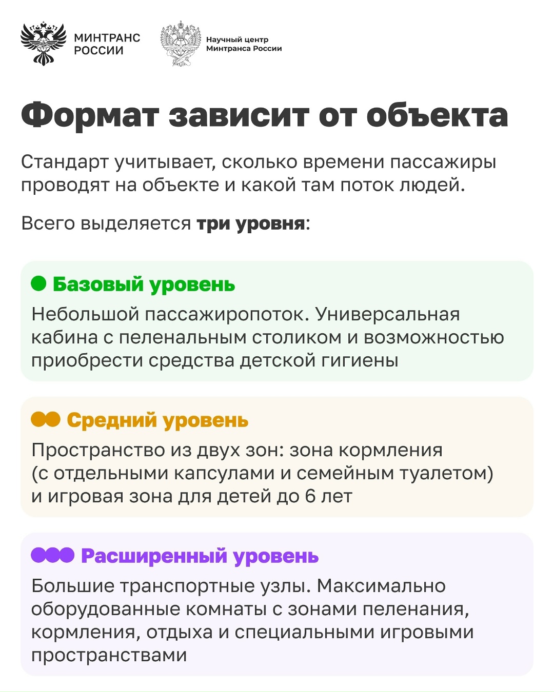 Минтранс утвердил единый стандарт комнат матери и ребенка и детских игровых зон на объектах транспортной инфраструктуры