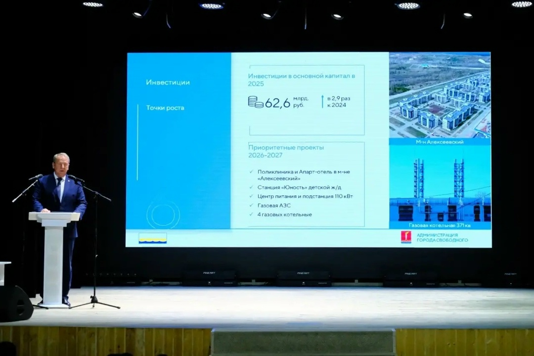 РАЗВИТИЕ СВОБОДНОГО Новые объекты в микрорайоне «Алексеевский», газификация котельных, домовладений и общественного транспорта – важные вехи развития…