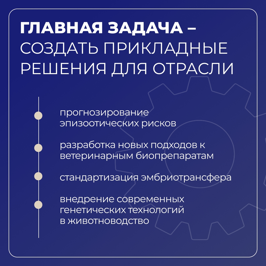 МВА имени К.И. Скрябина развивает ветеринарную безопасность и генетические технологии в рамках «Приоритета-2030»