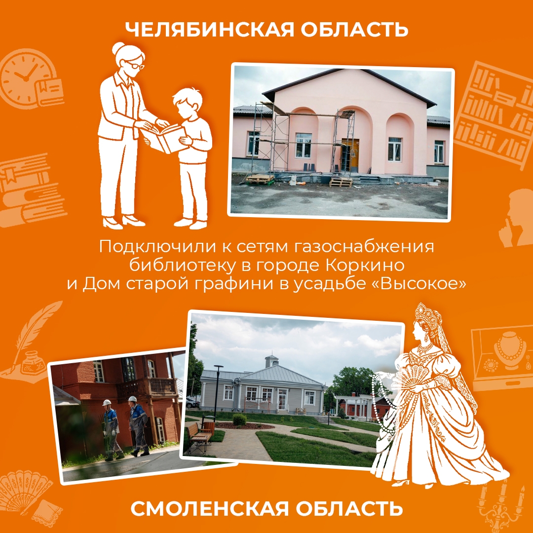 Газ помогает решать абсолютно разные задачи: производить асфальт, сохранять старинные книги и даже выводить новые сорта сельхозкультур