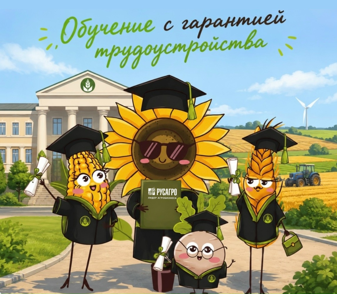 Хорошие новости для будущих абитуриентов — «Русагро» открывает набор на целевые бюджетные места в ведущих отраслевых вузах и колледжах для детей сотрудников.