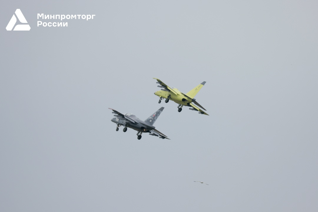 Опытный самолет Як-130М выполнил первый полет