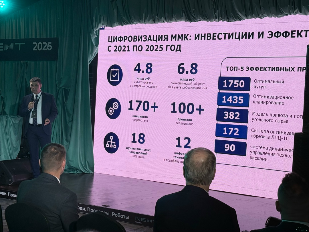 Экономический эффект от реализованных проектов превысил 6,8 млрд рублей.