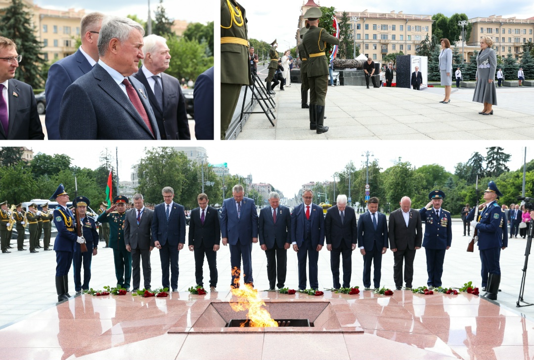 Моменты первого дня XIII Форума регионов Беларуси и России в нашем фотообъективе!