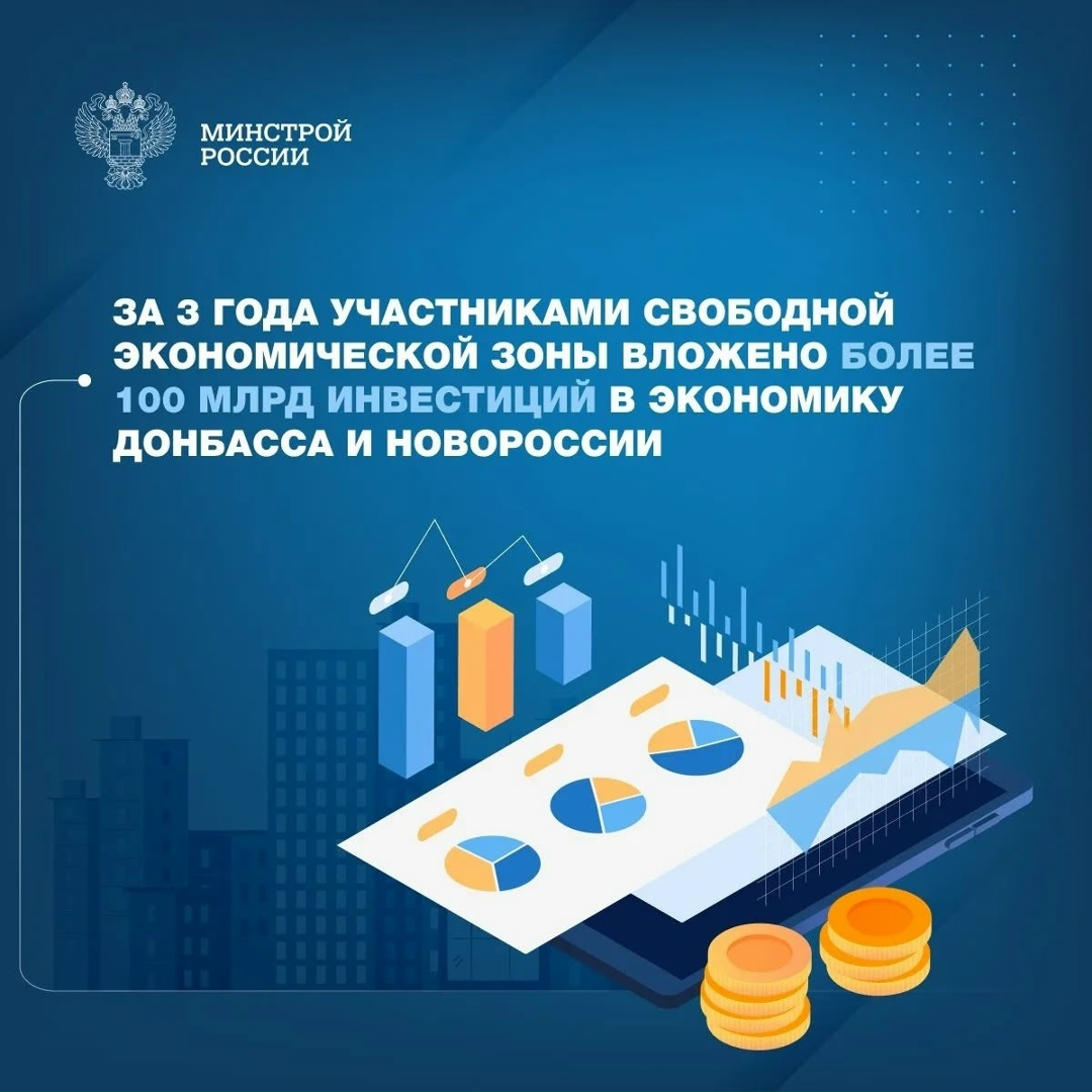 Главным инструментом для преобразования экономики в новых регионах стала свободная экономическая зона (СЭЗ), которая начала работать 1 июля 2023 года по…