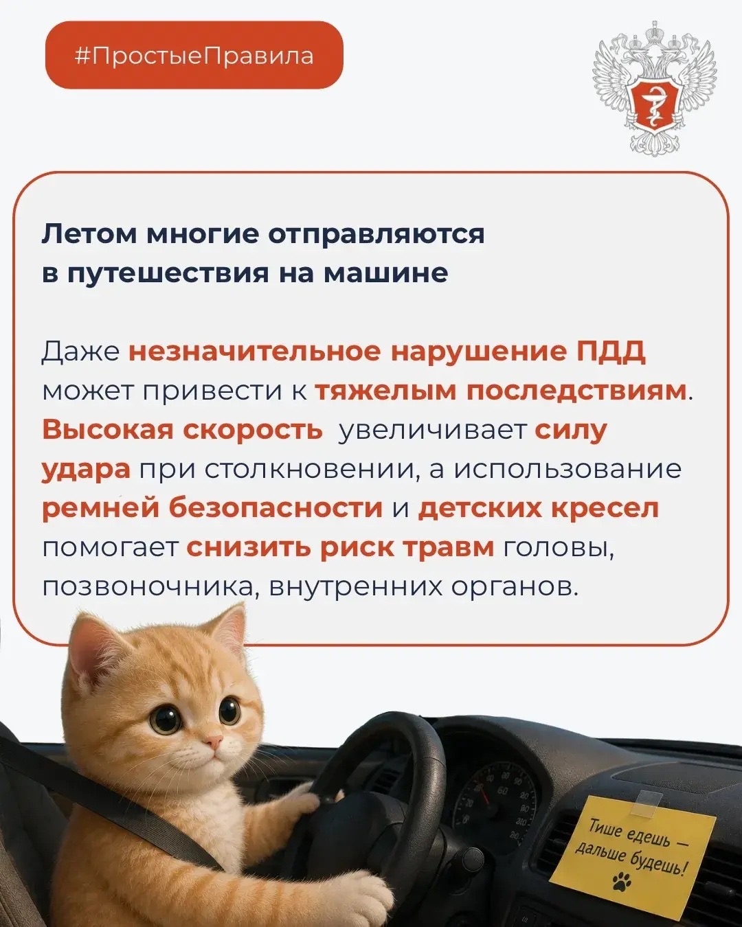 #ПростыеПравила: Как избежать травм на дорогах?