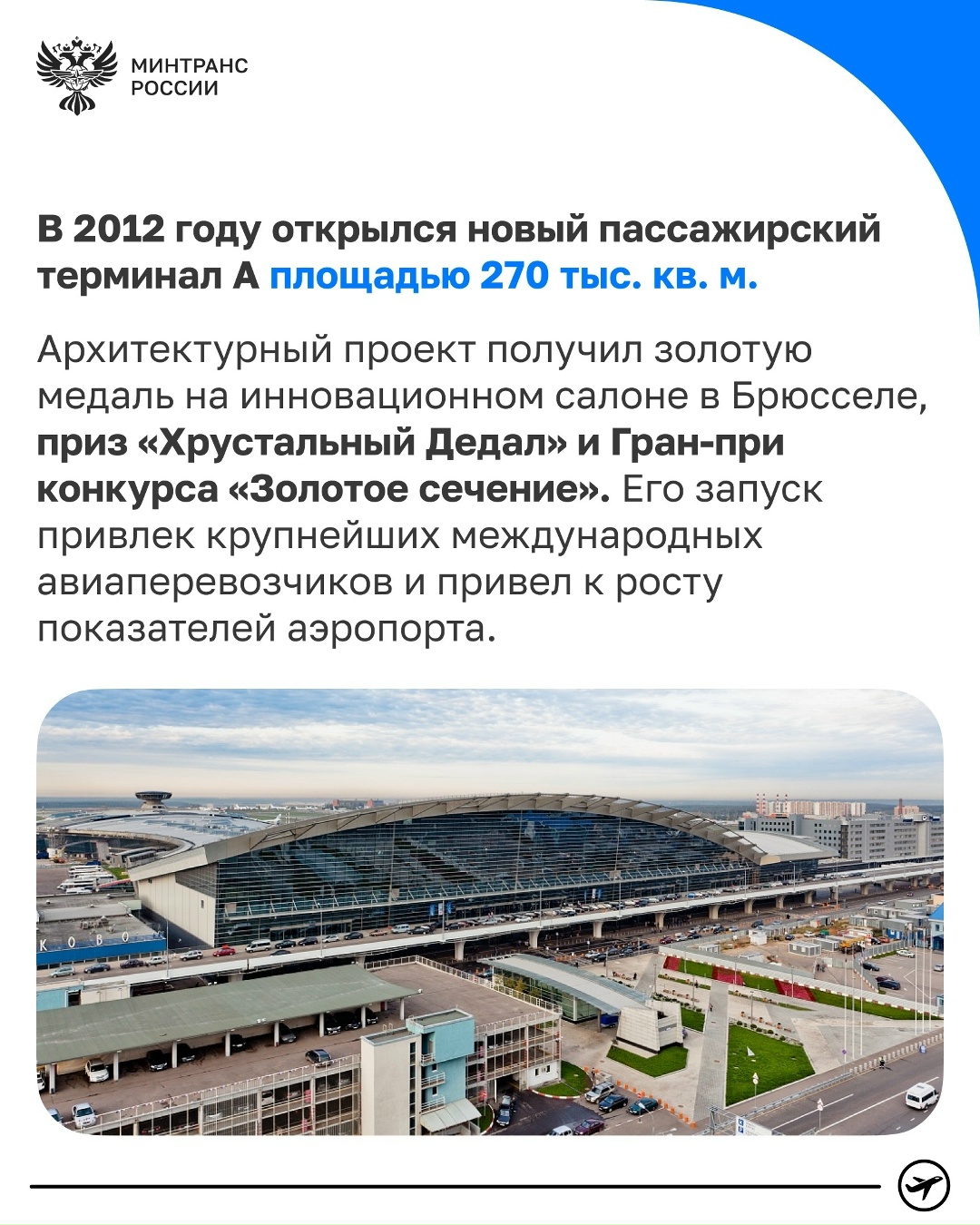 Международному аэропорту Внуково – 85 лет!