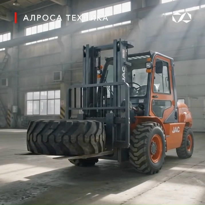 Новая техника АЛРОСА: погрузчики для больших задач