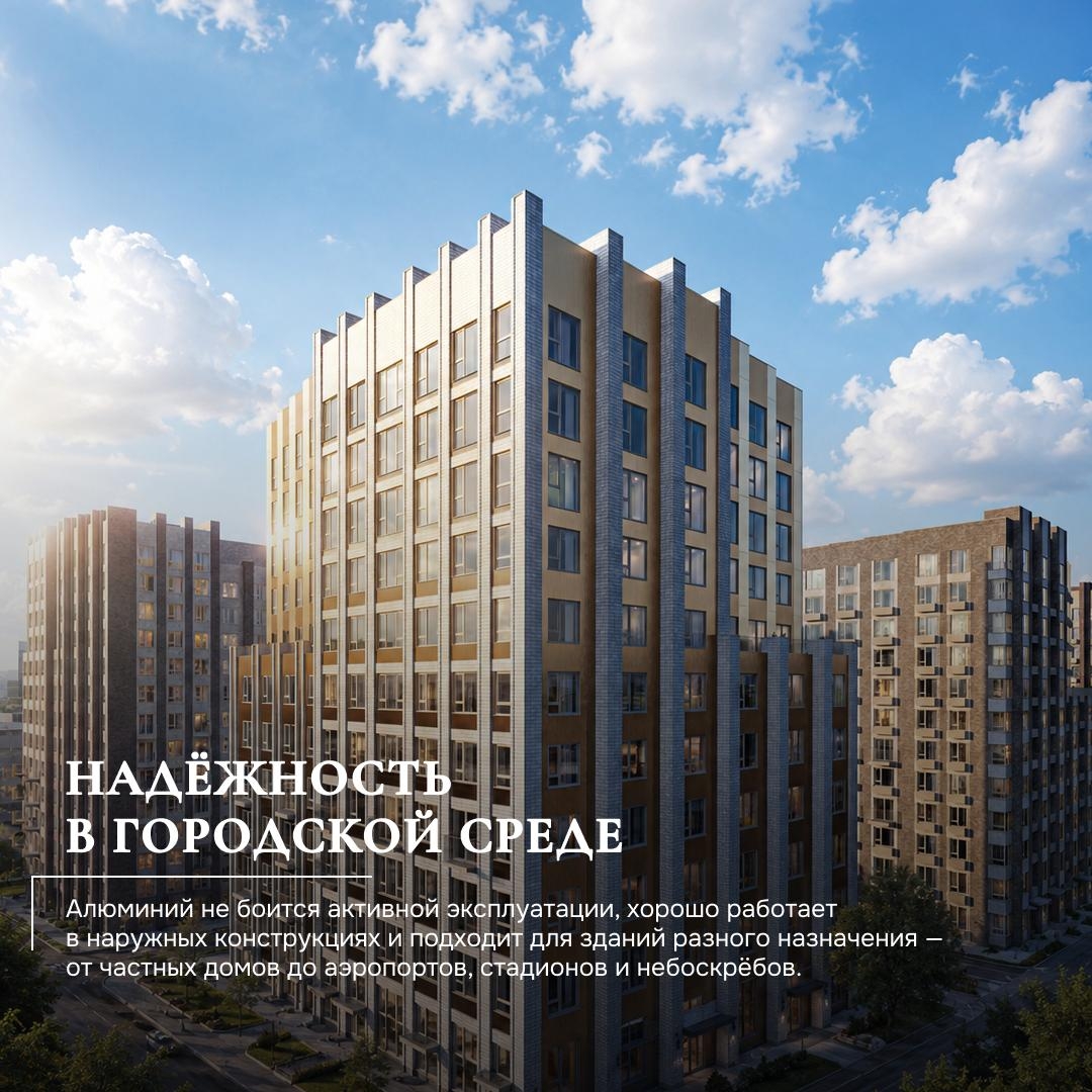 Алюминий для тех, кто строит будущее