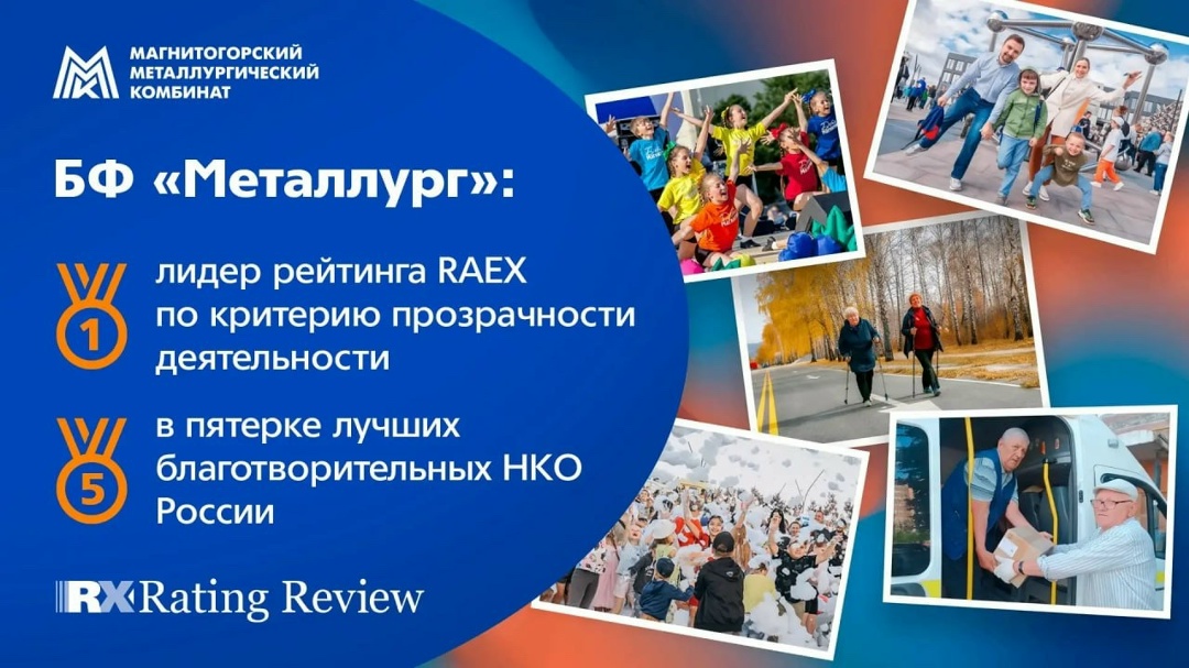 Благотворительный фонд «Металлург», самым крупным благотворителем которого является ММК, возглавил рейтинг RAEX по прозрачности деятельности и занял 5-место в…