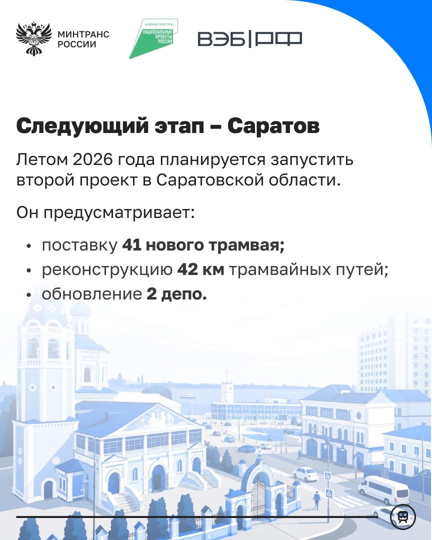 Городской электротранспорт обновляется комплексно