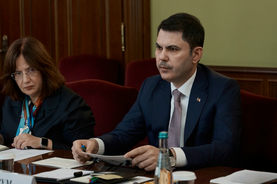 Марат Хуснуллин провел переговоры с министром окружающей среды, градостроительства и изменения климата Турции Муратом Курумом