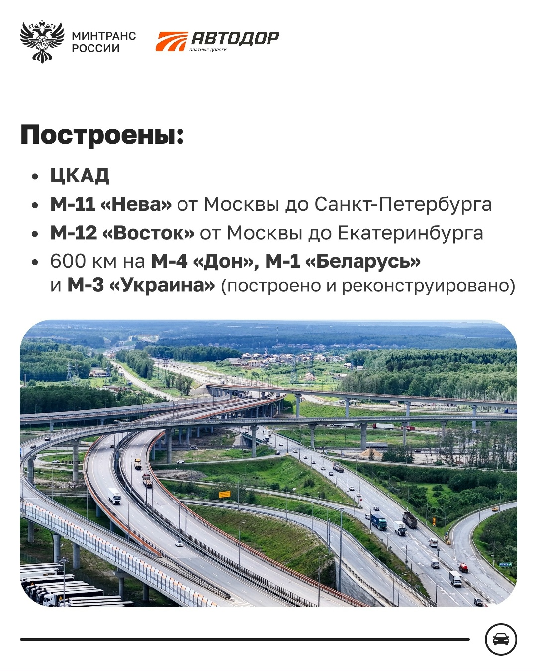Автодор – флагман скоростных трасс России