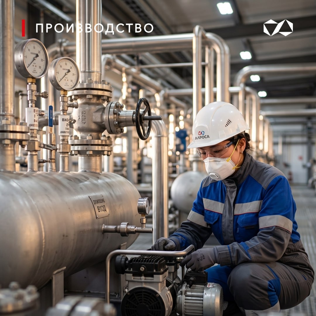 До миллиарда кубометров в год — именно столько газа будет поставлять АЛРОСА-Газ для работы Новоленской ТЭС в Якутии