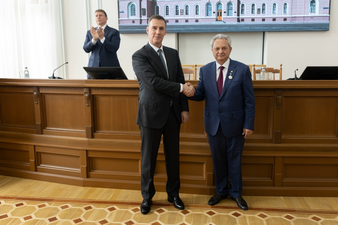 Дмитрий Патрушев представил нового ректора Тимирязевской академии.