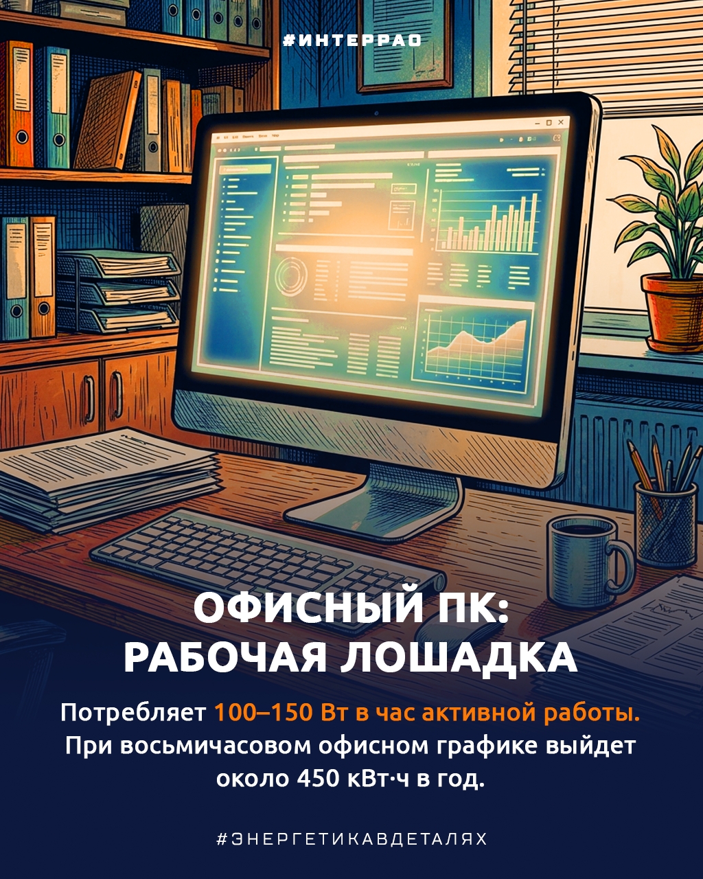 Кто меньше «ест» электричества? Продолжаем серию постов об энергоаппетитах приборов в наших домах и на работе.