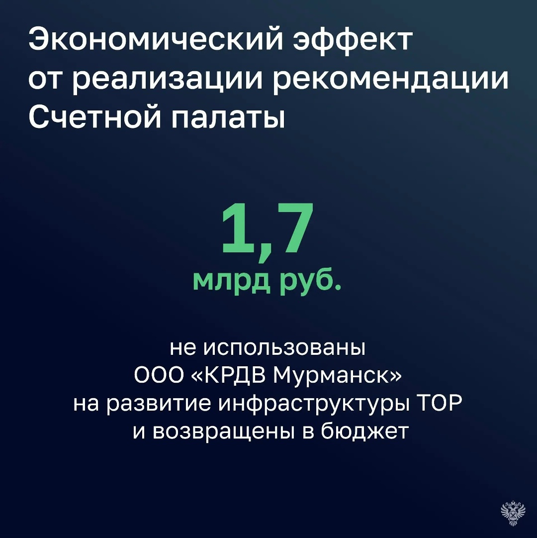 Неиспользуемые субсидии на развитие Дальнего Востока и Арктики возвращены в федеральный бюджет.