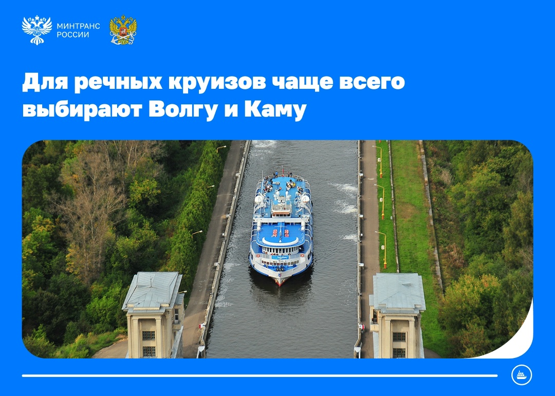 Почти 5 млн пассажиров перевезено по рекам в первом полугодии