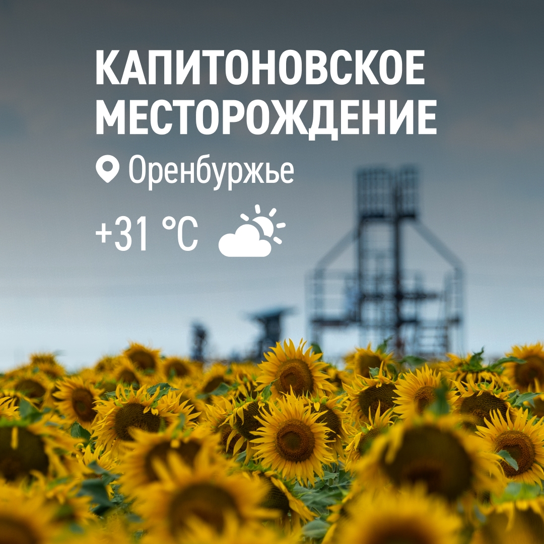 Мы работаем в разных регионах России, и в каждом погода радует по-своему!