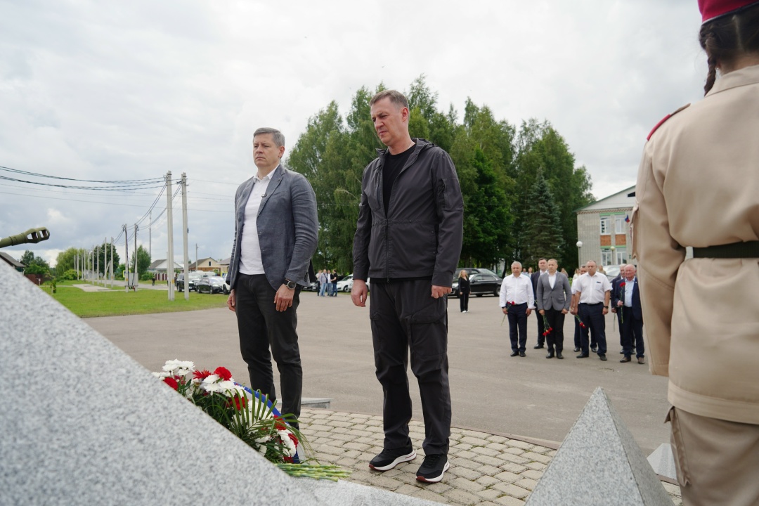 Дмитрий Патрушев посетил с рабочей поездкой Брянскую область