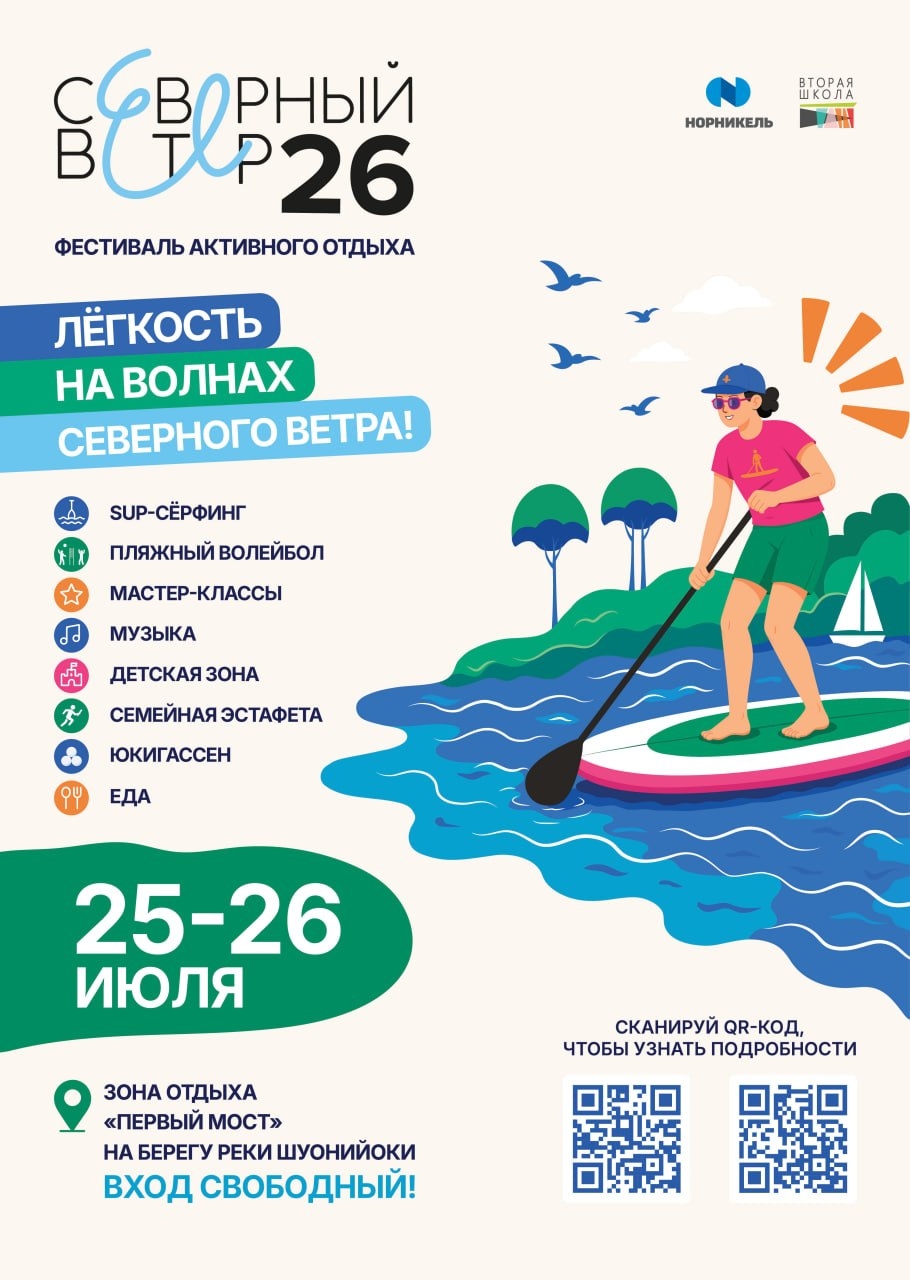 «Северный ветер» возвращается! В Никеле вновь пройдет масштабный фестиваль для любителей спорта и активного отдыха.