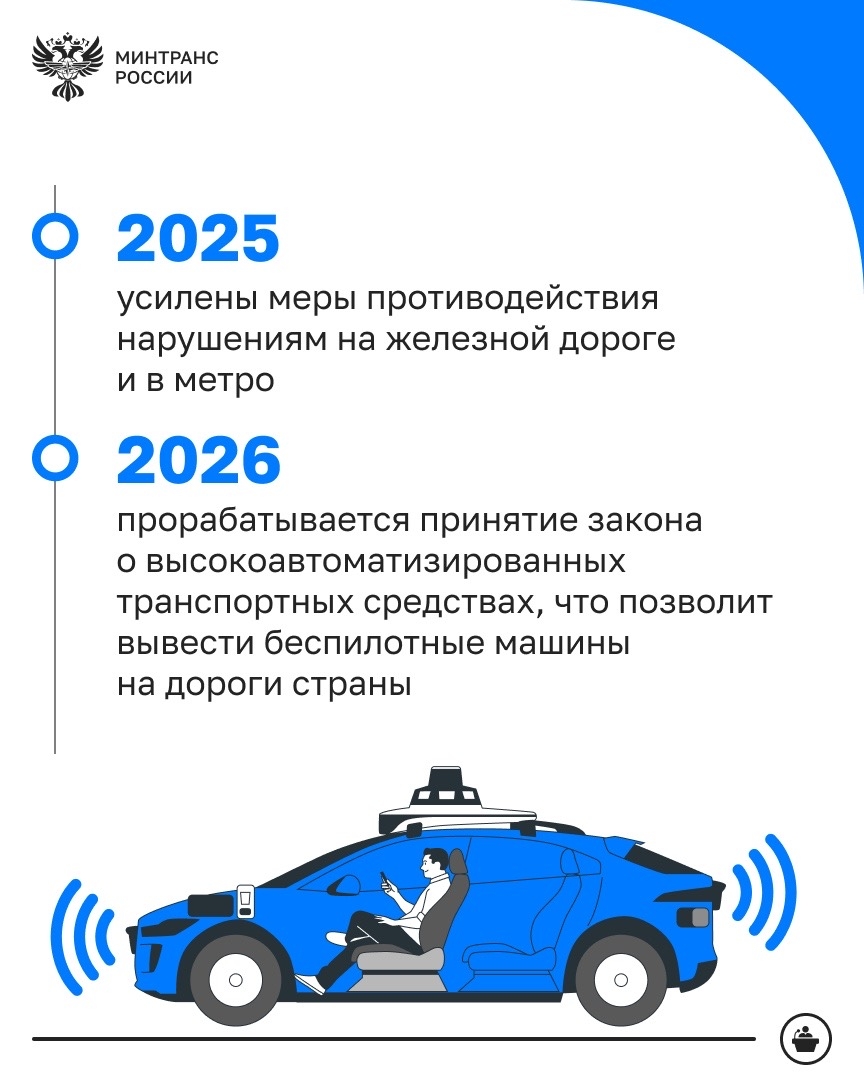Какие социально-значимые законы в сфере транспорта приняли за минувшую пятилетку?