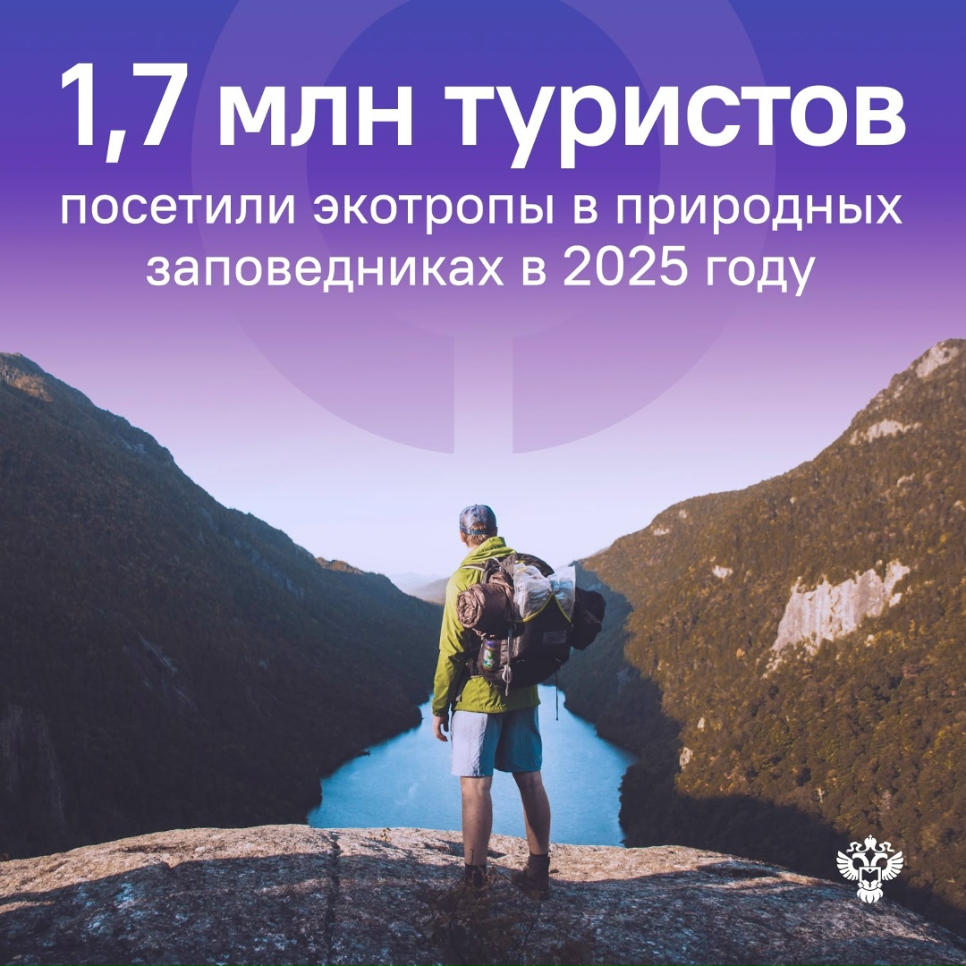 Интерес к отдыху на природе растёт. По сравнению с 2020 годом количество посетителей этих объектов в 2025 году увеличилось на 779,4 тыс. человек