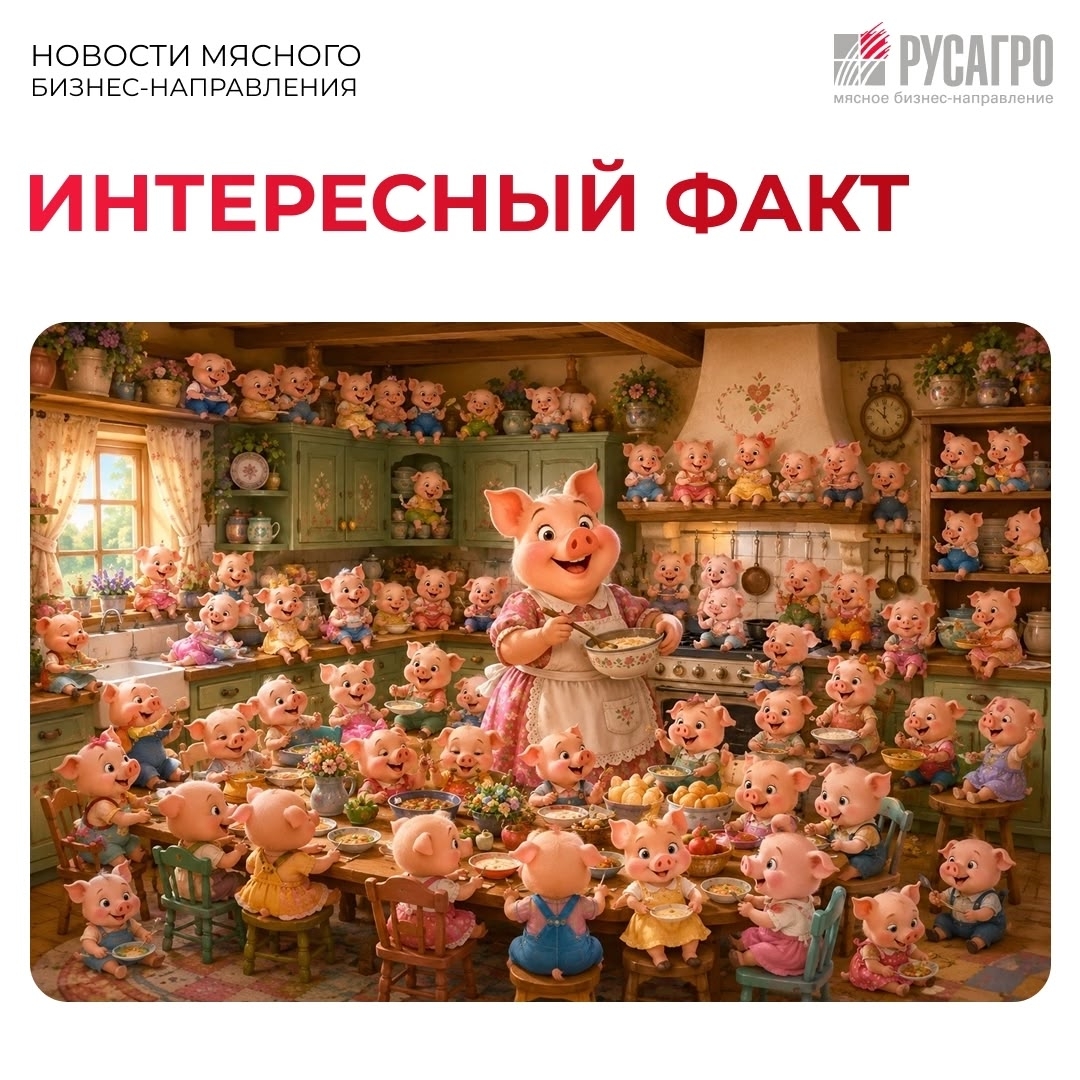 Как вы думаете, какое самое большое количество поросят может родится за один опорос? 15? 25? А может быть 35?