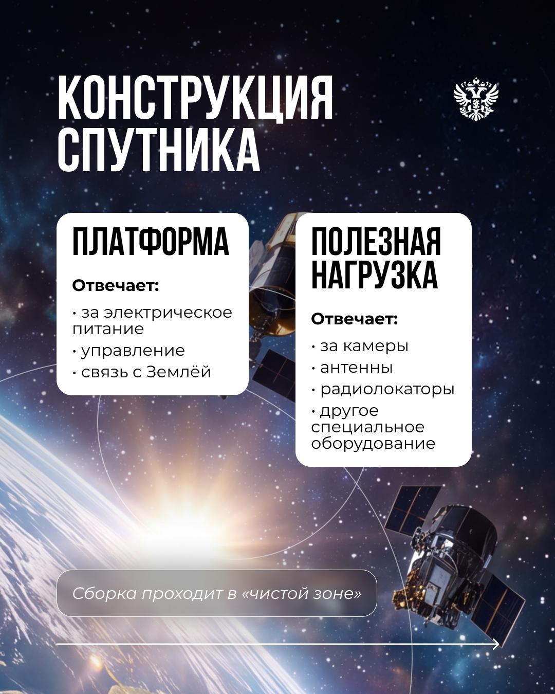 Как спутник оказывается на орбите?