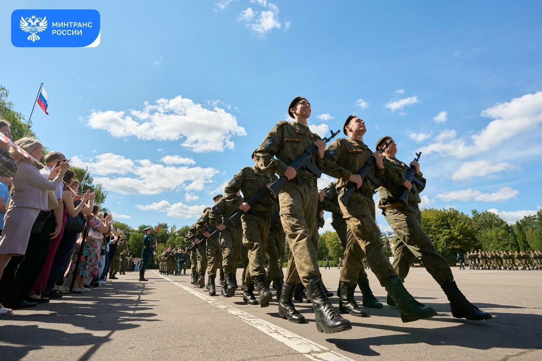 205 студентов Военного учебного центра РУТ приняли присягу