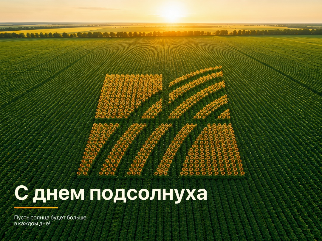 С Днем подсолнуха! Для «Русагро Масло» это особенный символ