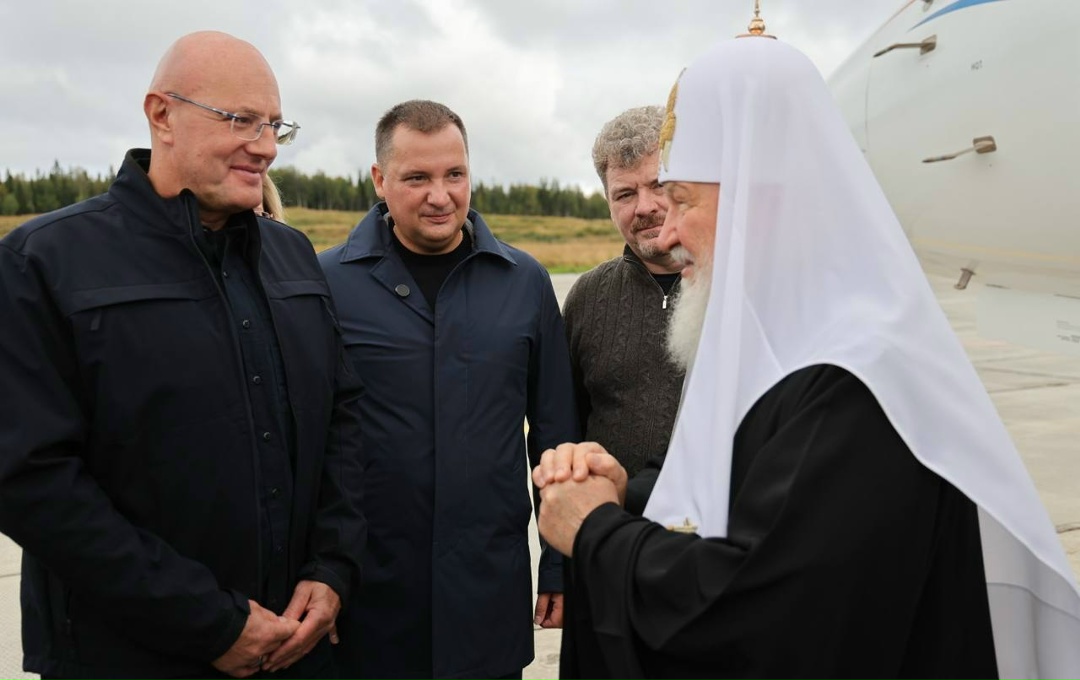 Дмитрий Чернышенко и Святейший Патриарх Московский и всея Руси Кирилл провели заседание оргкомитета по подготовке к 600-летию основания первого монашеского…