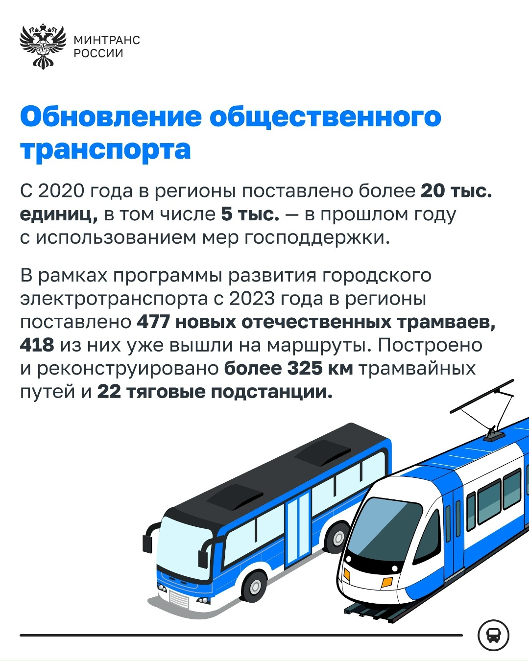 Новая модель городской мобильности повысит качество работы общественного транспорта в регионах