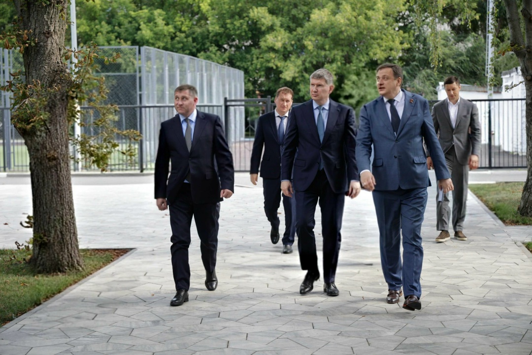 Максим Решетников посетил Белгородскую область.