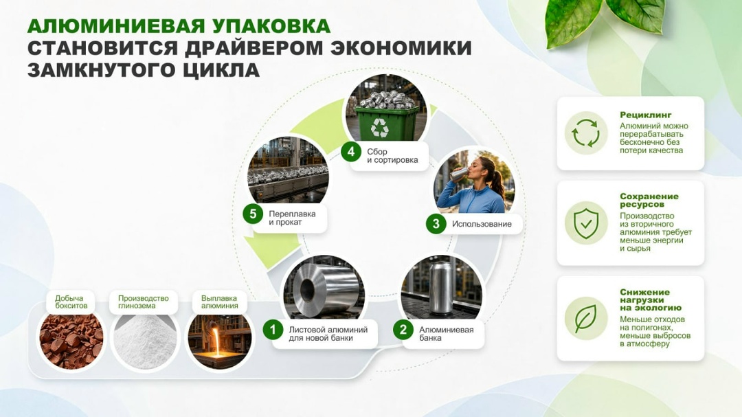 Когда вы допиваете напиток, банка не превращается в мусор. Она по-прежнему остается ценным сырьем