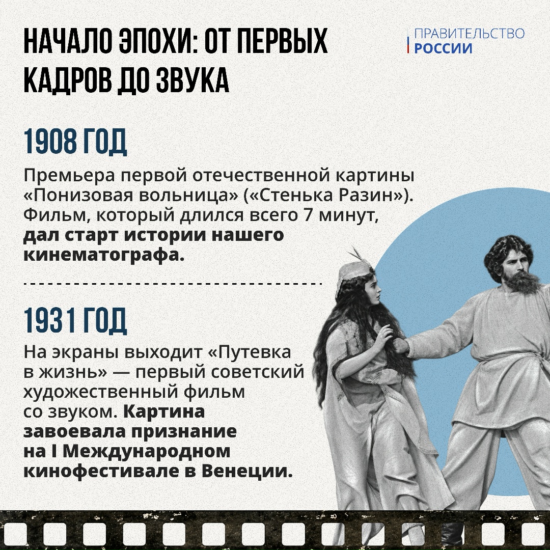 27 августа отмечается День российского кино.
