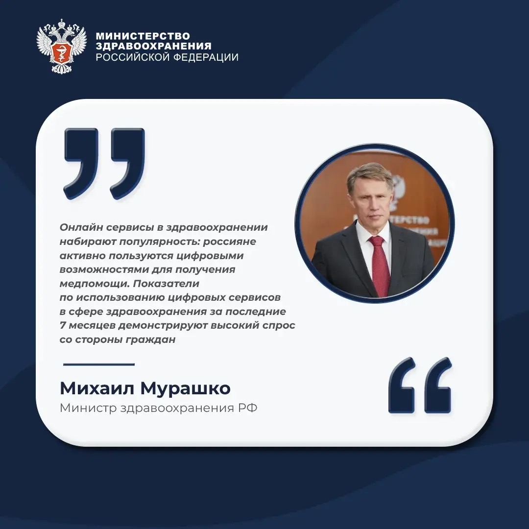 Михаил Мурашко: Цифровые инструменты снижают нагрузку на медиков, делают медпомощь доступнее