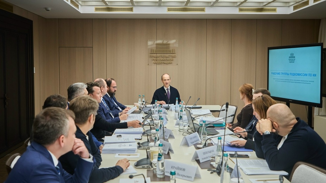 Дмитрий Григоренко провел первое совещание с председателями рабочих групп правительственной подкомиссии по ИИ