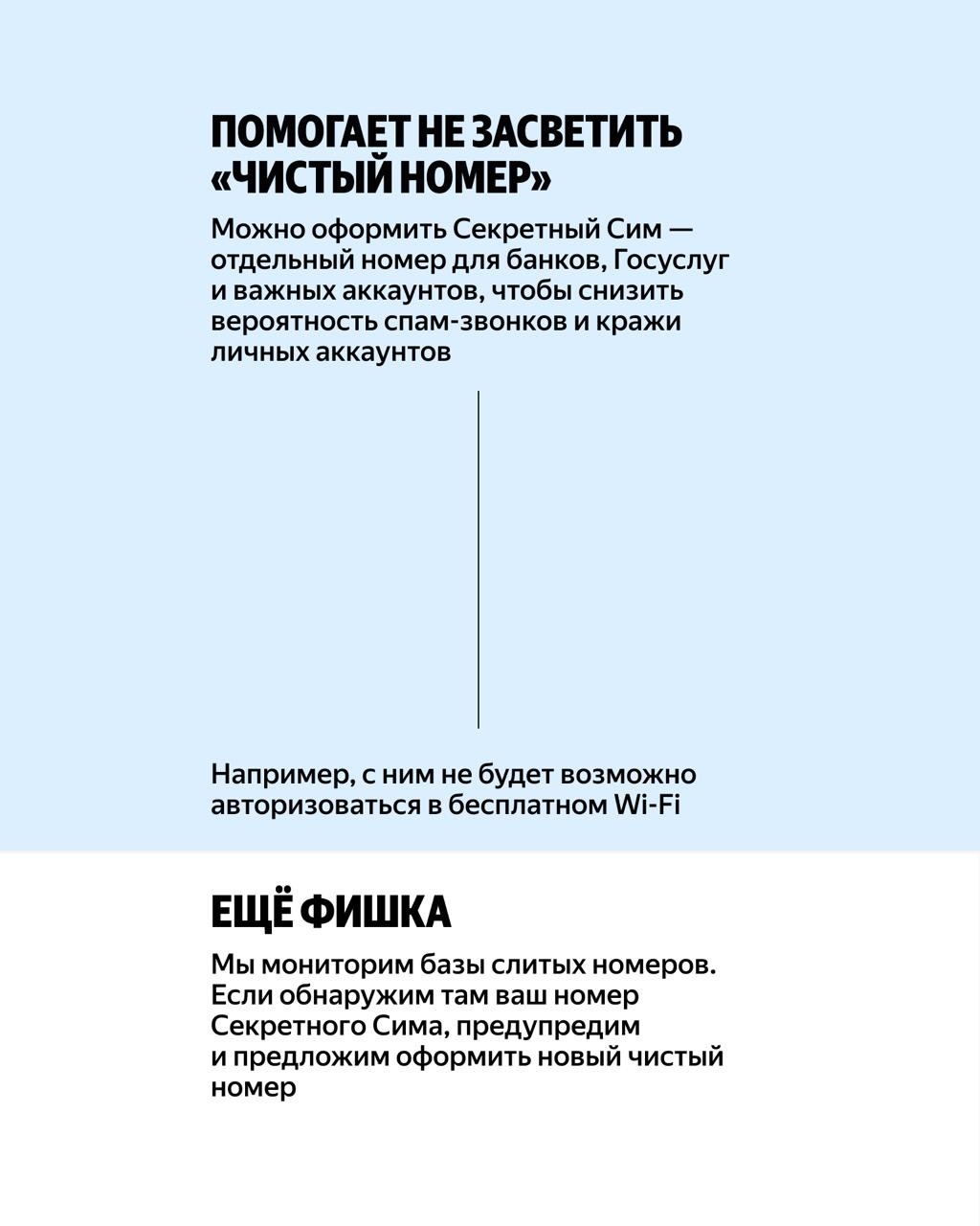 Это сим-карта Яндекса — с ИИ-помощником внутри