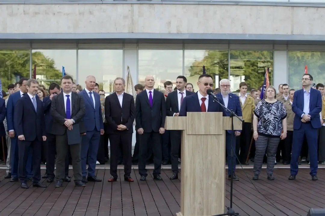Глава Минстроя России Ирек Файзуллин принял участие в торжественном мероприятии, посвященном празднованию Дня знаний и началу нового учебного года в НИУ МГСУ