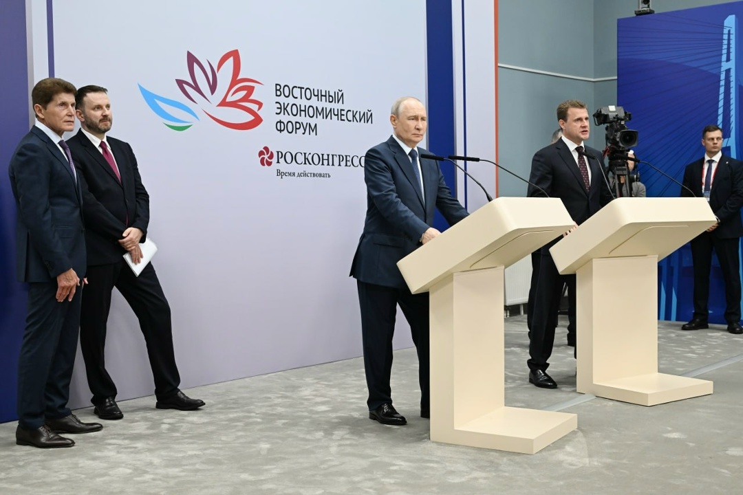 Президенту представлена интерактивная презентация результатов развития Дальнего Востока