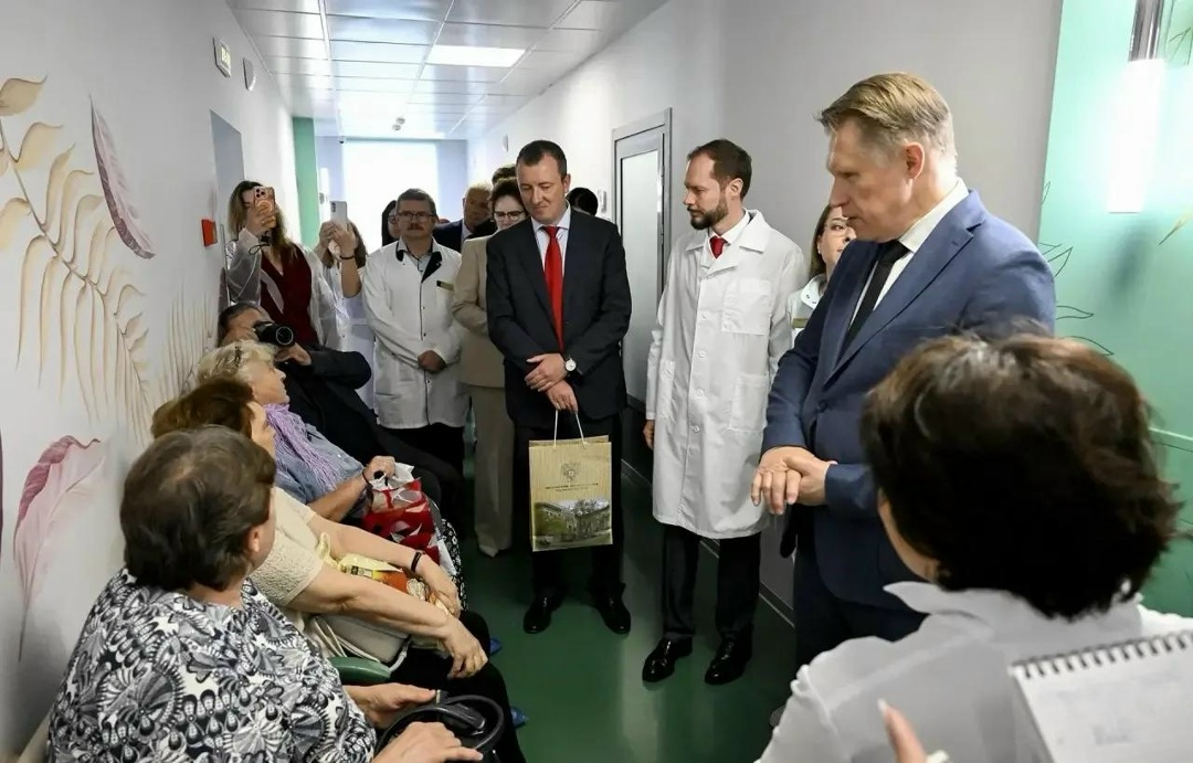Михаил Мурашко посетил с рабочим визитом Тверскую область