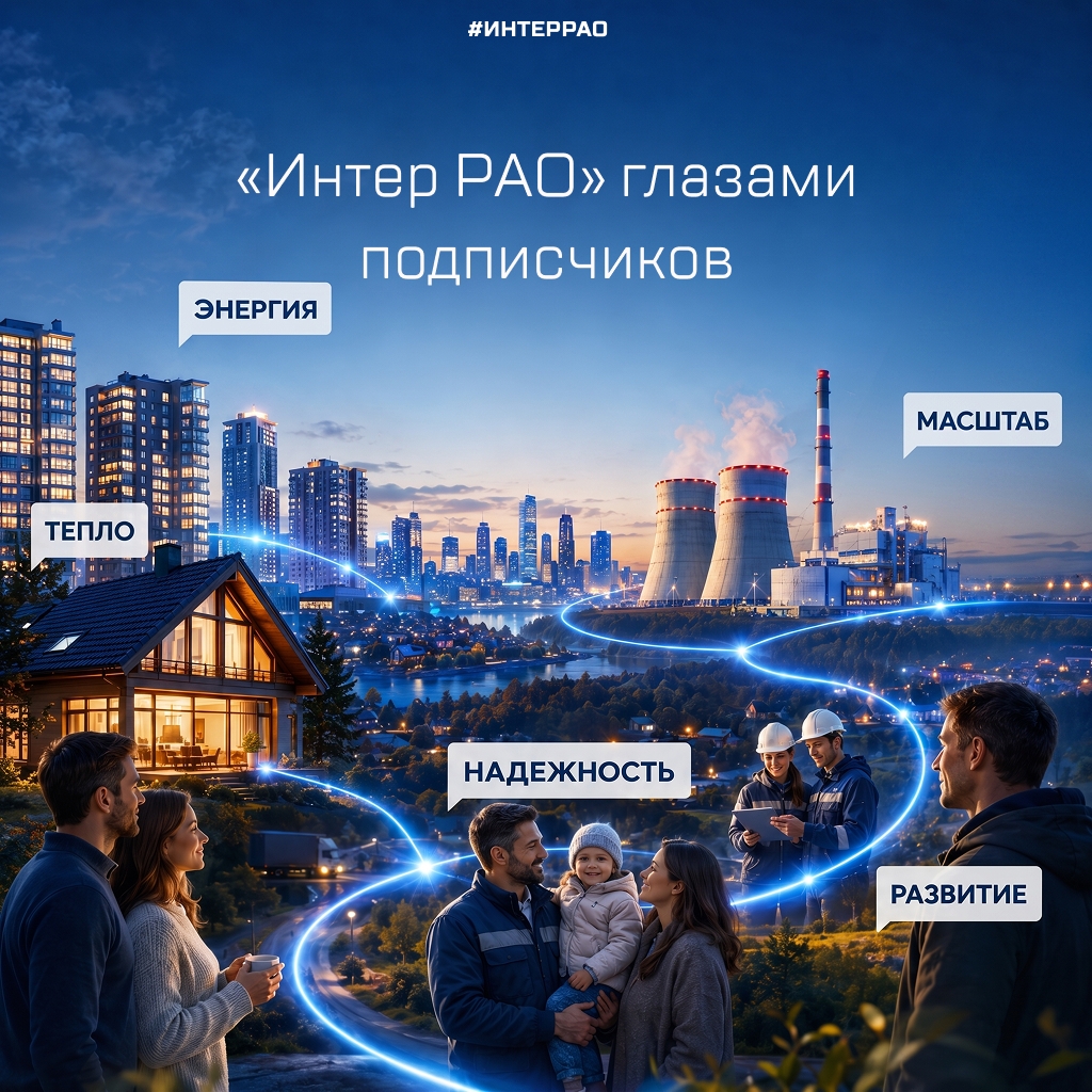 ️ С чем у вас ассоциируется «Интер РАО»?