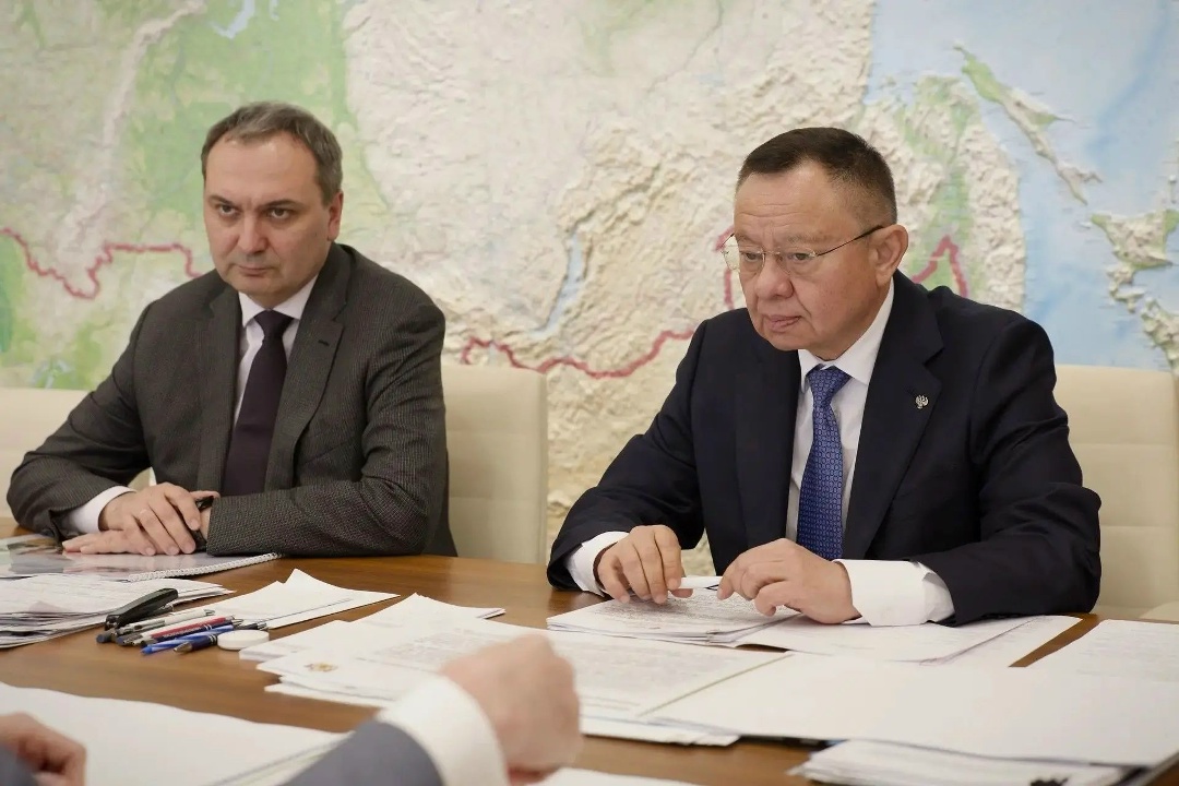 Министр строительства и ЖКХ РФ Ирек Файзуллин провел рабочую встречу с Губернатором Рязанской области Павлом Малковым