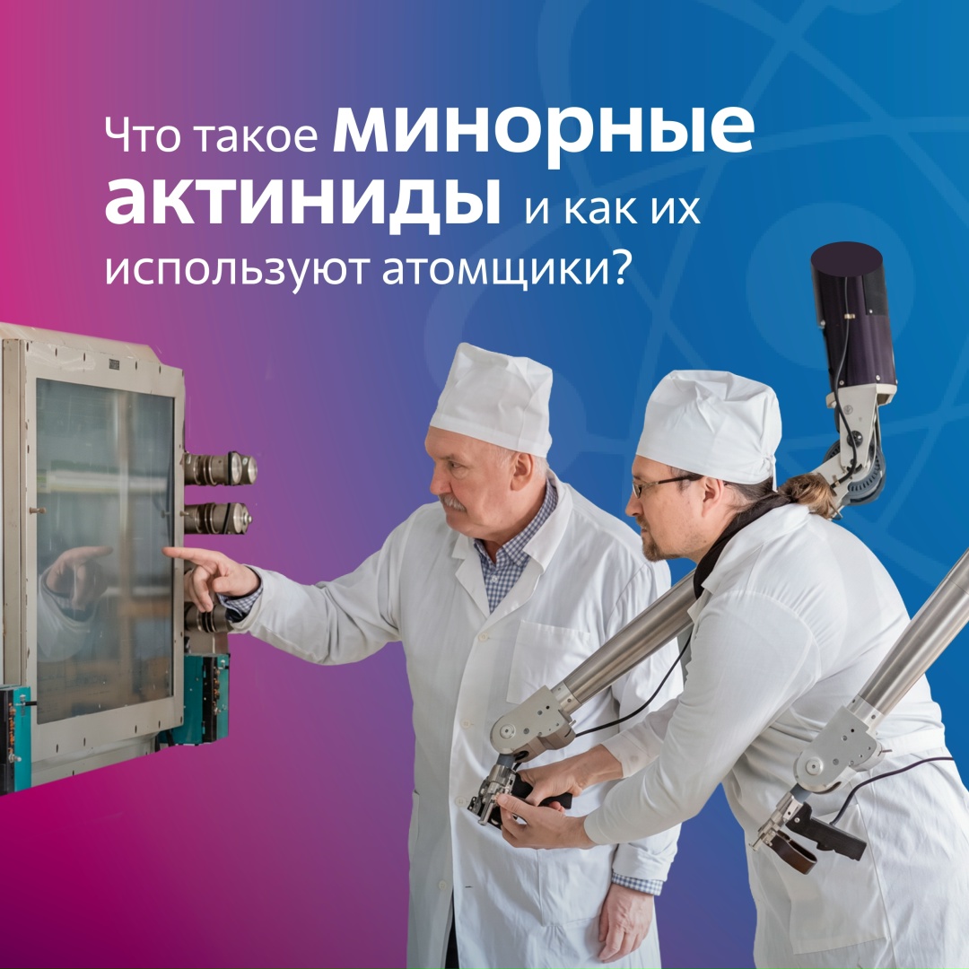 Что такое минорные актиниды и как их используют атомщики?
